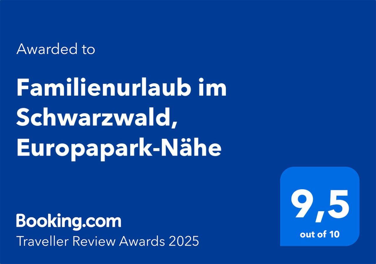 Familienurlaub Im Schwarzwald, Europapark-Naehe Apartment Ettenheim Exterior foto